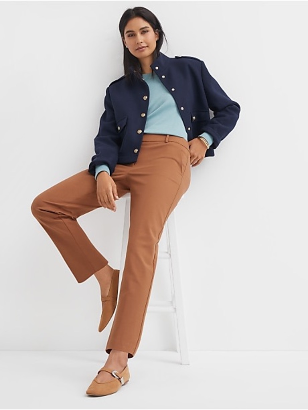 NWT LOFT Riviera Slim Pants